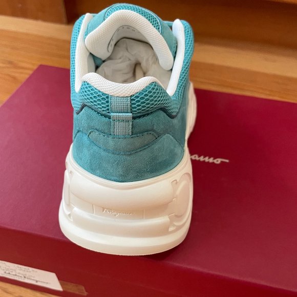 Blue Skylar Sneaker from Salvatore Ferragamo - Picture 9 of 13